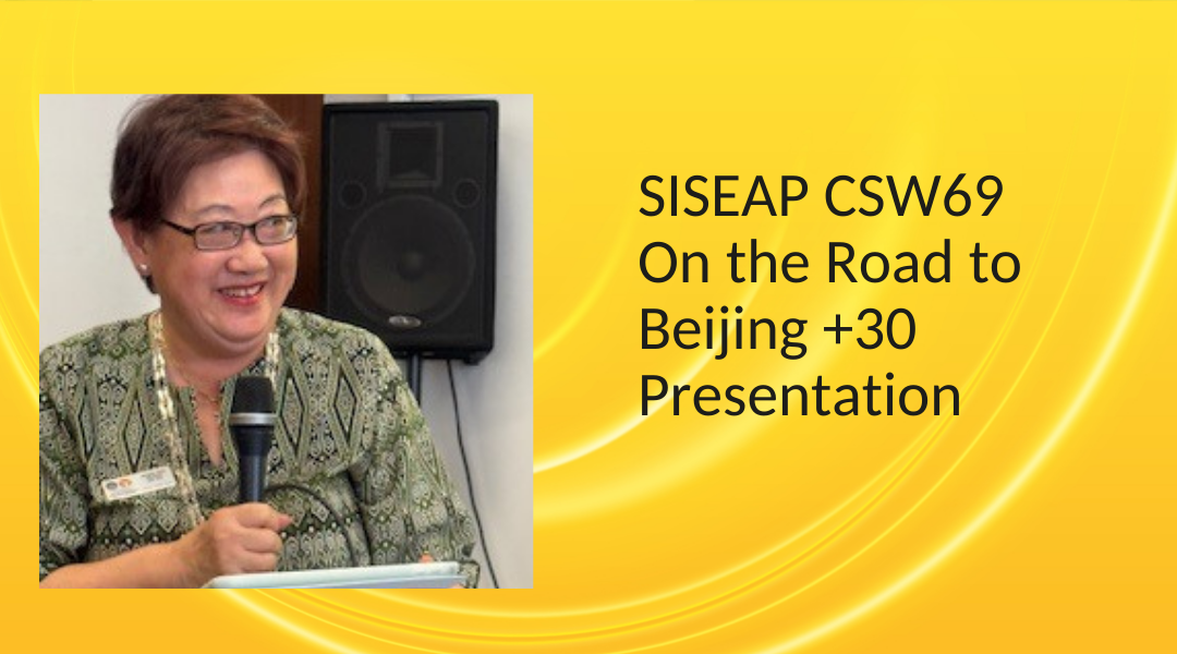 SISEAP Presentation at CSW69